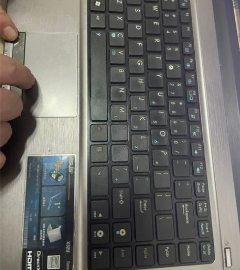 华硕笔记本电脑9成新状态很好，X32U充电...