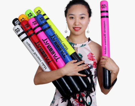 拳击训练反应靶软棍靶躲闪敏捷棍海绵棒泡沫棍...