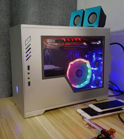 电脑机箱 普力魔p115e 小机箱 itx...