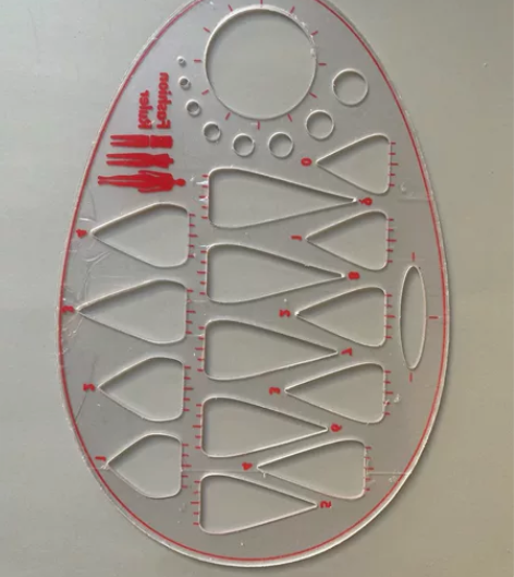 服装设计款式图领口模板尺—心野母型Fash...