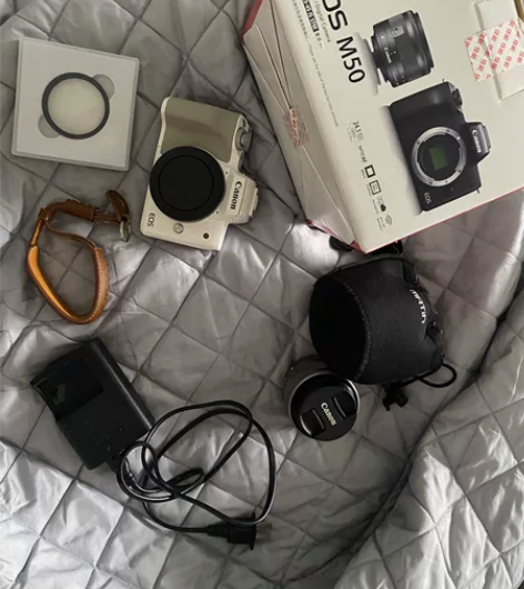 佳能 EOS M50 女生自用微单 基本全...