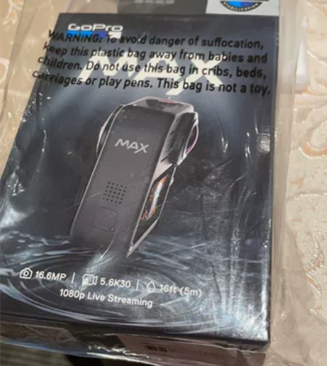 全新未使用gopro max 抽奖礼物仅拆...