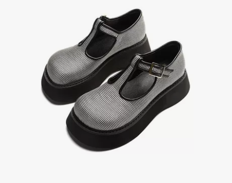 littlegood新品日系玛丽珍鞋春季新...