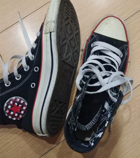 converse匡威高帮帆布鞋男女同款36...