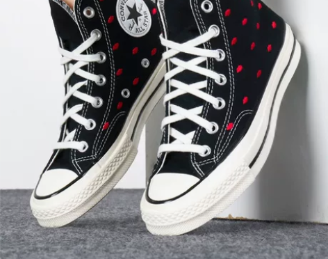 匡威男鞋 2022夏款情人节限定帆布鞋 三...