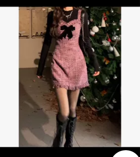 Dream seven77短款吊带连衣裙 ...