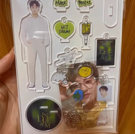 李马克nct dream梦秀立牌小卡set...