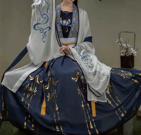 千韵岗汉服全新仅试穿 M号