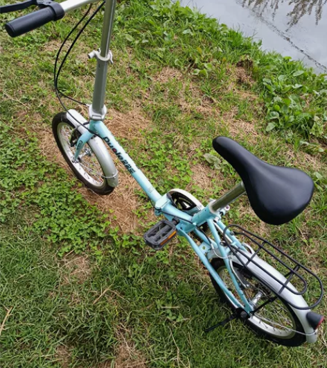 闲置折叠自行车出售！关联山地车自行车 感兴...