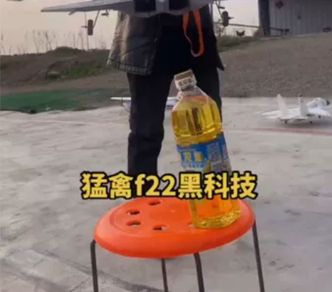 遥控航模飞机F22EPO像真机涵道螺旋桨两...