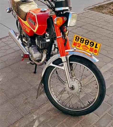 93年长春铃木AX100D 印度TVS S...