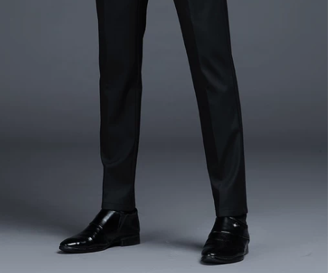 花花公子休闲裤 休闲长裤高端男士西裤修身直...