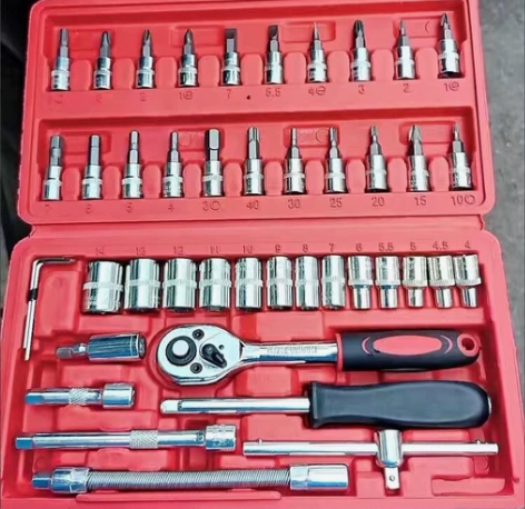 全新手动套筒扳手批头汽修工具快速棘轮扳子套...