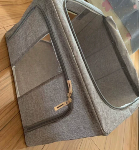 衣服收纳箱收纳家用布艺衣物整理箱储物折叠箱...