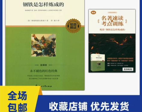 名著阅读课程化丛书钢铁是怎样炼成的八年级下...