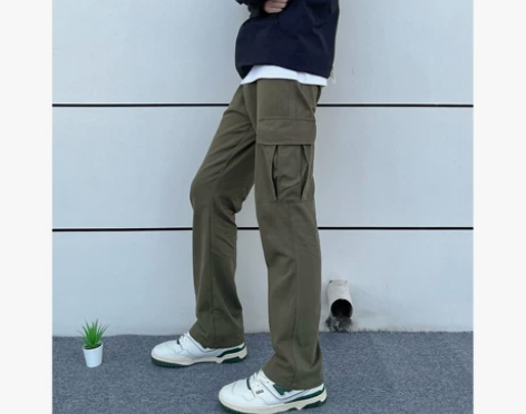POPLAR CLASSIC 基础水洗军绿...
