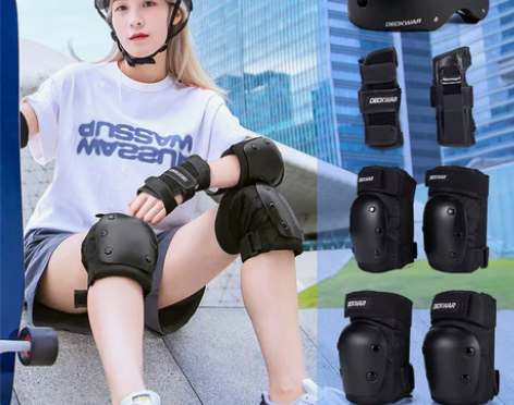 滑板护具女生成年溜冰防护装备全套儿童轮滑头...