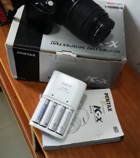 宾得KX带50-200,有箱说 1200万...