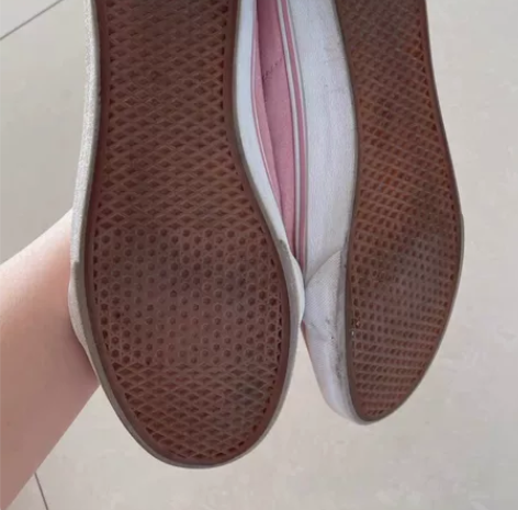 vans高帮 38码 皮粉色 实体店购入 ...