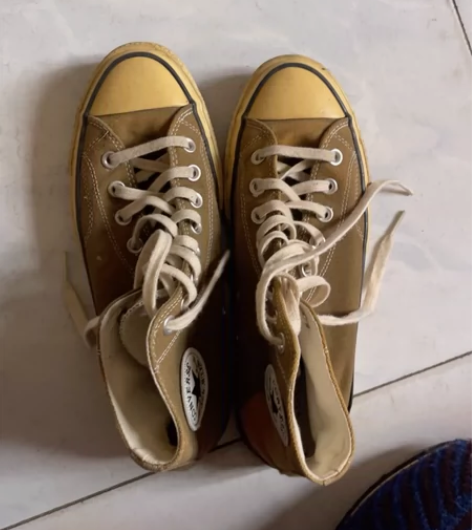 匡威1970s 没上过几次脚 因姐姐粉底液...