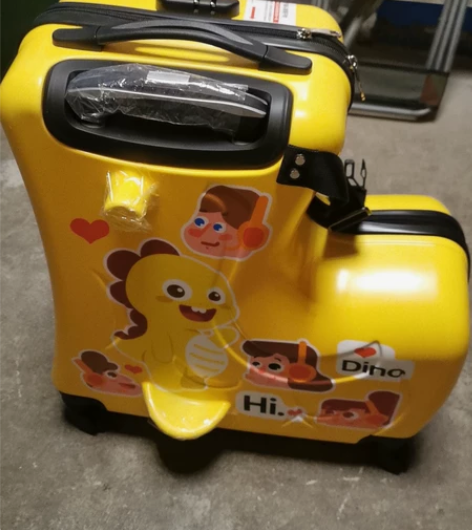 儿童坐骑拉杆箱，全新未使用。闲置腾地方，转...