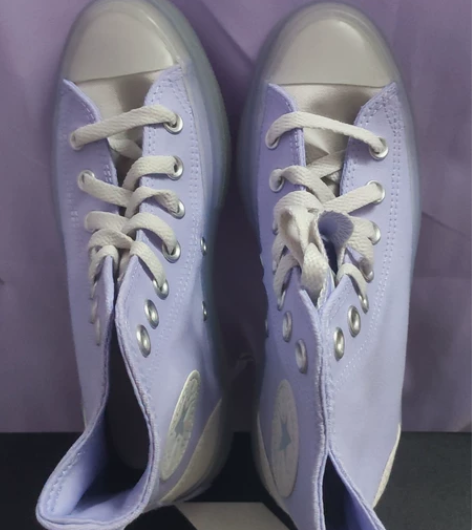 匡威女款帆布鞋36码数,内长22.5厘米 ...