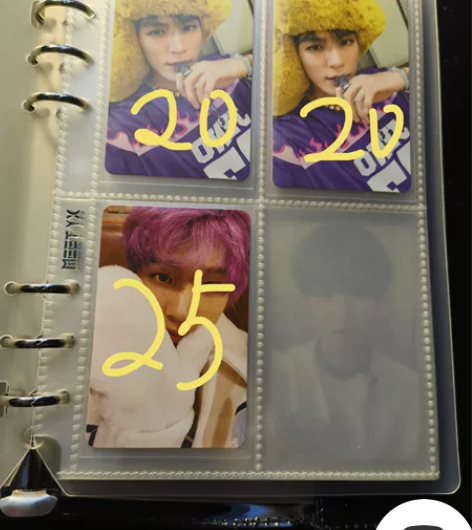 nct dream   candy专辑小卡...