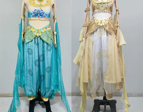 中国风貂蝉胡旋舞遇见飞天梦回敦煌神仙舞姿霓...