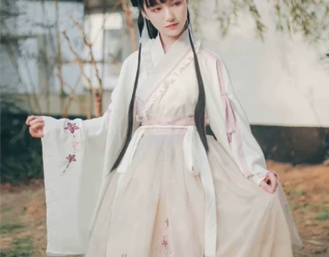 池夏 噗叽:璎珞 原创汉元素齐腰褥裙春季女...