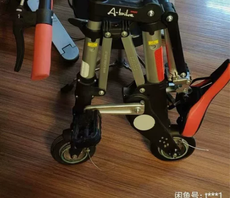 A-bike，折叠迷你自行车，可简单放后备...