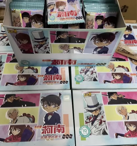 柯南洞悉包.卡游名侦探柯南洞悉包一盒18包...