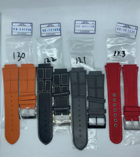 全新原装CITIZEN西铁城真皮表带18m...