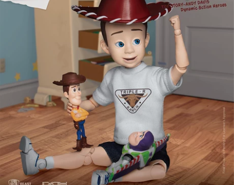 野兽王国玩具总动员究极英雄系列安迪1/9可