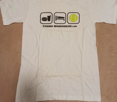 TW自家品牌男装网球上衣 全新未穿过,带塑...