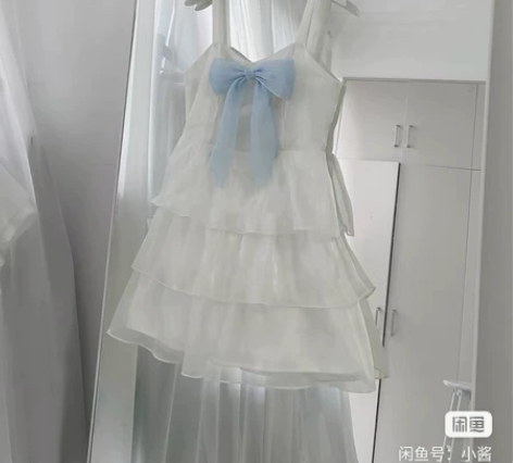 暂挂 收到不喜出【小蛋糕】自制三段式吊带裙...