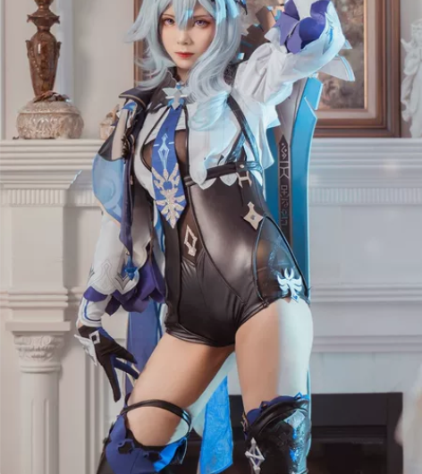 直出火花动漫优菈cos大全套 原神cos ...