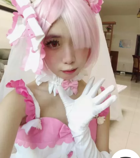 拉姆初兽猫花嫁COS，s码，m的女生也可以...