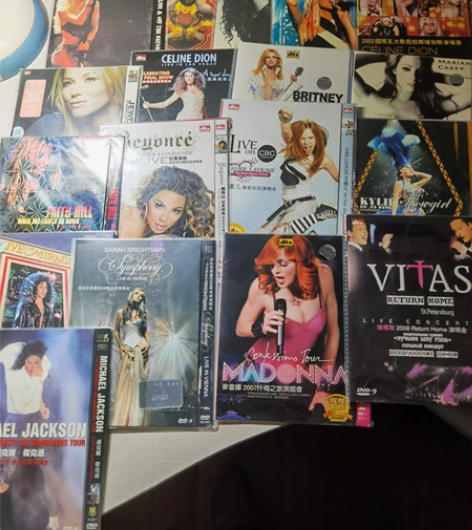 打包卖！欧美大牌歌手演唱会DVD 小时候喜...