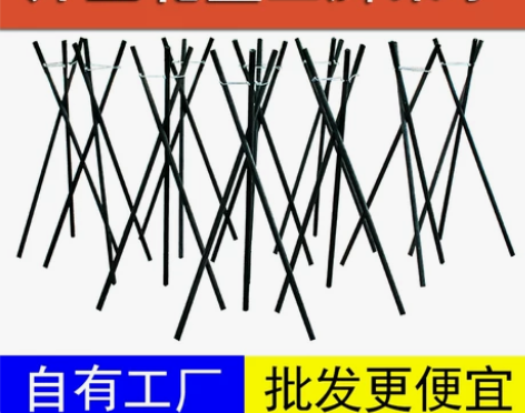 开业三脚架 开业花架花篮 三角支架落地实木...