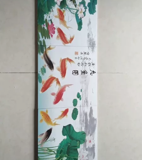 客厅装饰画沙发背景墙画山水风景画招财壁画挂...