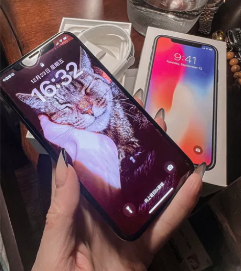 自用的iPhoneX256G 国行黑色 无...