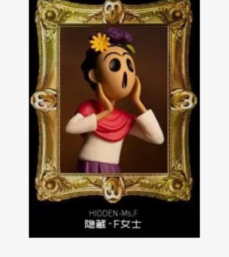 无声呐喊世界名画系列——隐藏款F女士 拆盒...