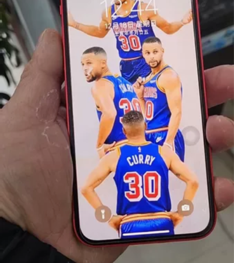 苹果12: 换新壳，美版黑解，插卡即用，电...