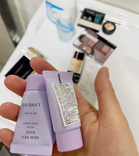 兰芝隔离小样10ml，全新正品 只有紫色，...