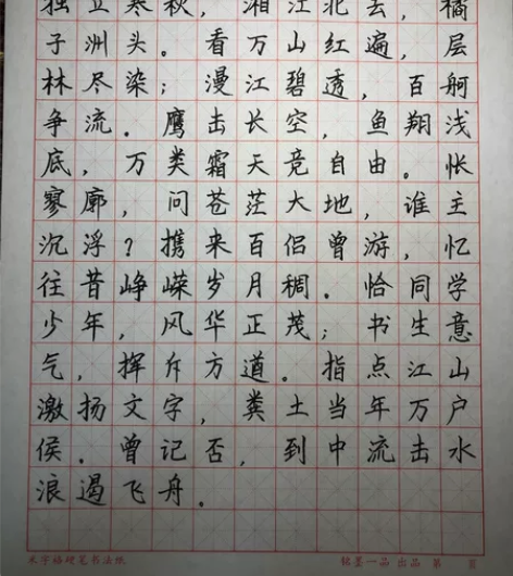 硬笔书法 手写 楷书 出单快 秒回 除特殊...
