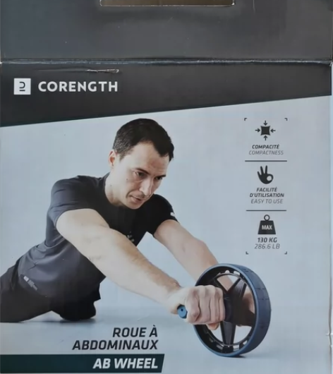 迪卡侬健腹轮，用了一次，太累没什么毅力，江...