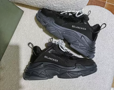 超火果冻底增高真皮巴黎拼色老爹鞋女复古早春...