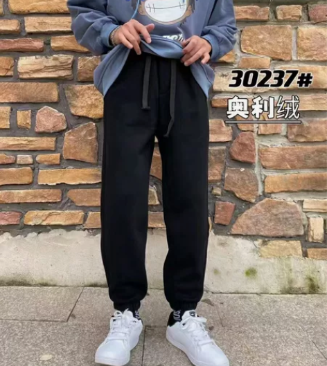 撤店！拿货125元纯棉加绒加厚运动裤卫裤6...