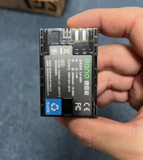 绿巨能LP-E6N相机电池适用于佳能EOS...