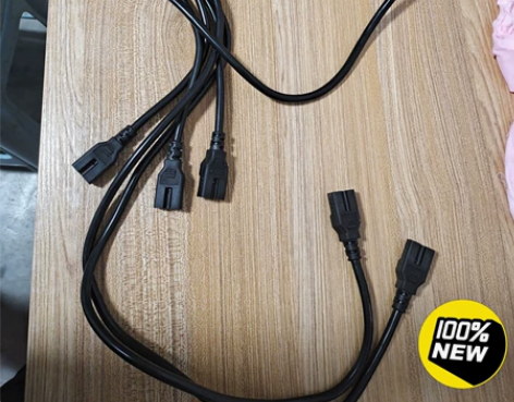 多头电源线电脑主机显示器打印机一分二三四五...